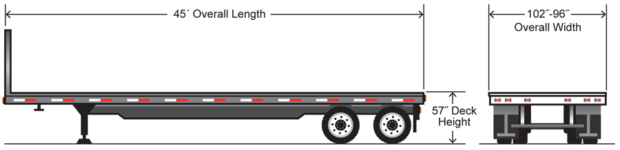 45' Flatbed
